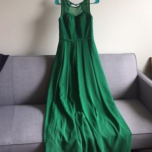 Emerald Green Bridesmaid/Prom Dress